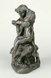 Brat i siostra, ok. 1890 (brąz)